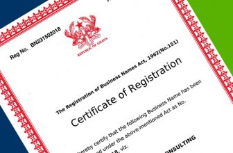 types of business registration in Ghana