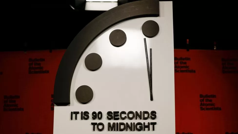 Doomsday Clock signals highest ever