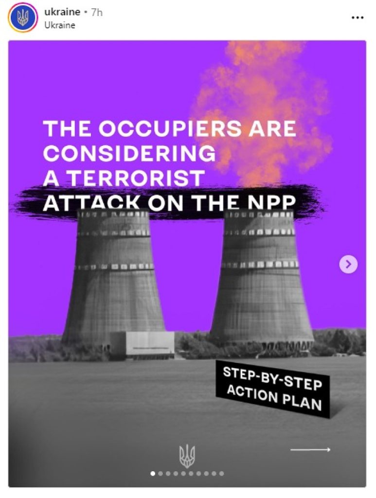 Ukrainian intelligence shows Moscow is plotting 'terror attack' on nuclear plant