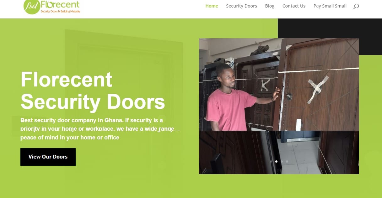 florecent security doors