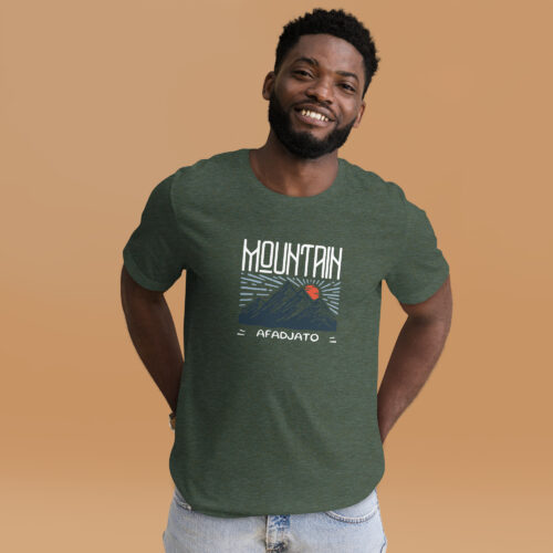 Mountain Afadjato Unisex t-shirt