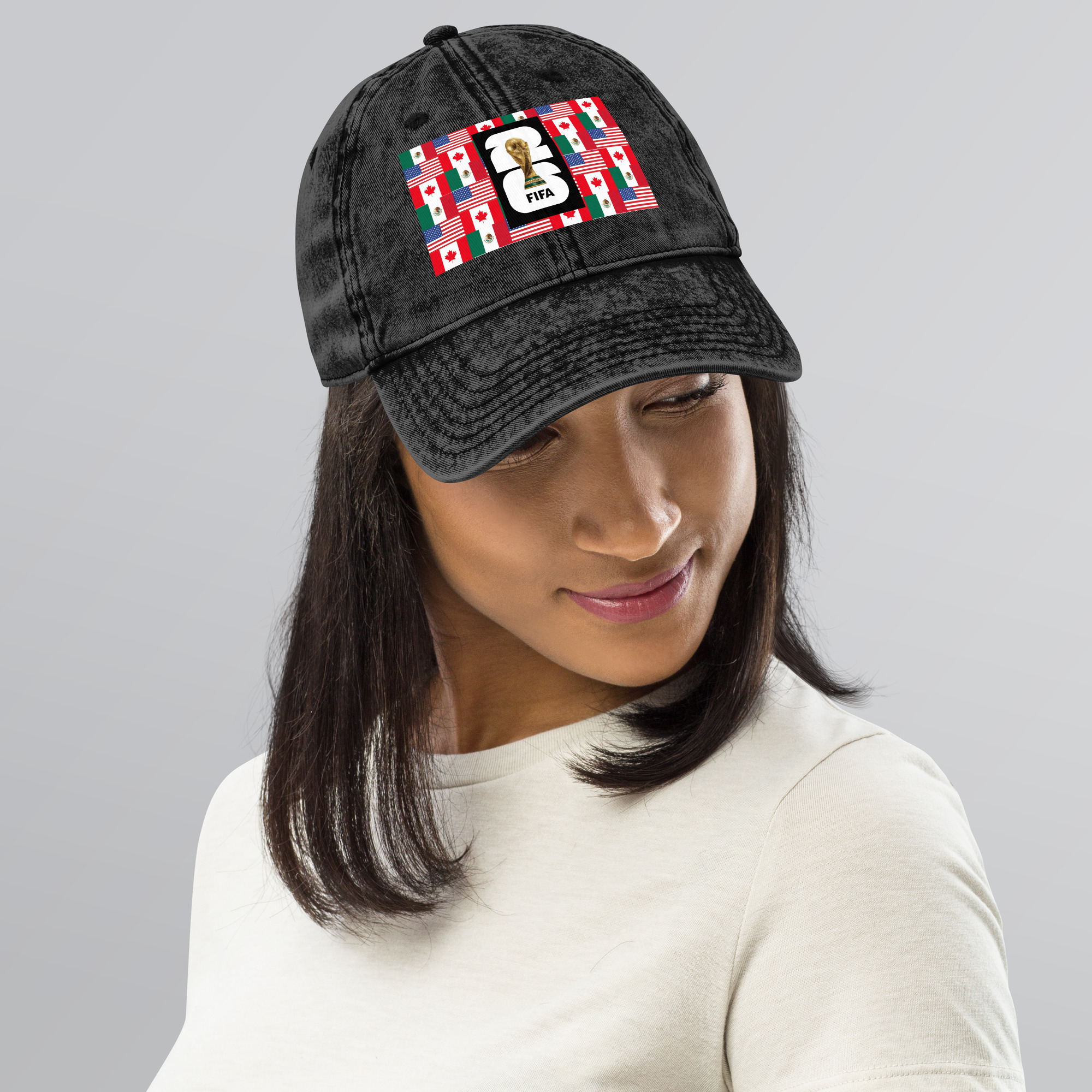 World Cup 2026 Vintage Cotton Twill Cap - Image 2