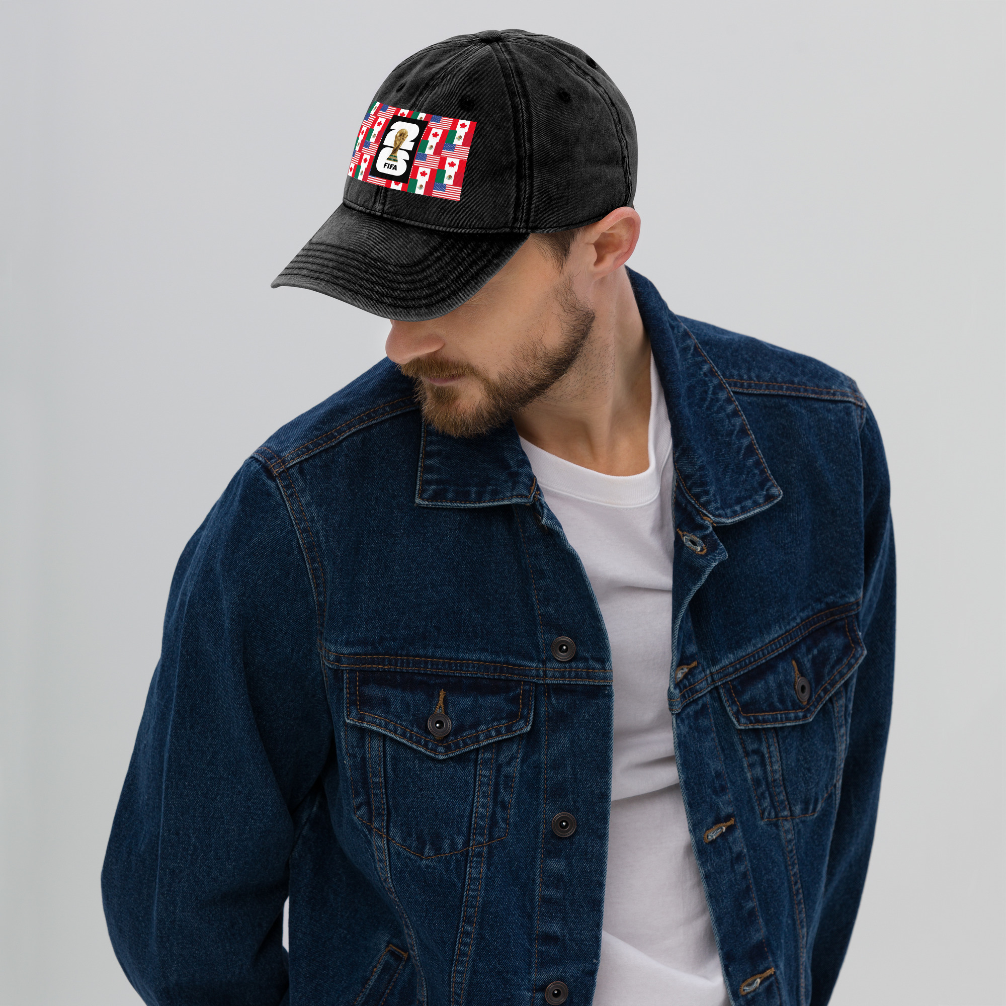 World Cup 2026 Vintage Cotton Twill Cap - Image 3